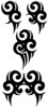 Thumbnail 4 x Tattoo flashes - Tribals