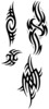 Thumbnail 4 x Tattoo flashes - Tribals Thumbnail 4 x Tattoo flashes - Tribals