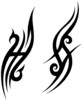 Thumbnail 2 x Tattoo flashes - Tribals