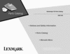Thumbnail Parts Manual Lexmark OptraImage 725 (4036-205)
