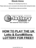 Thumbnail how to play the the uk lottery for free