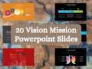 Thumbnail 20 Editable Vision and Mission Powerpoint Slides
