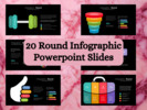 Thumbnail 20 Editable Round Infographics Powerpoint Slides