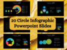 Thumbnail 20 Editable Circle  Infographics  Powerpoint Slides