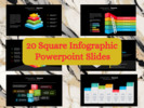 Thumbnail 20 Editable Square Infographic Powerpoint Slides