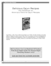Thumbnail 141 delicious Cajun recipes.