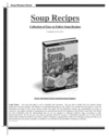 Thumbnail Soup Recipes with resell rights