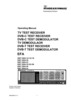 Thumbnail Rohde&Schwarz EFA test reciever/demodulator Operating manual