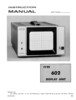 Thumbnail Tektronix Instruction manual Type 602 DISPLAY UNIT