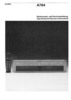 Thumbnail Studer A764 Operating and Service manual