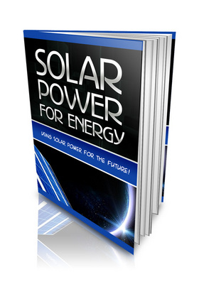 Pay for Solar Power For Energy Alternative Energy PLR