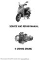 Thumbnail Saga scooter 4 stroke Service manual
