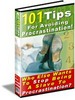 Thumbnail 101 TIPS FOR AVOIDING PROCRASTINATION + PLR MRR