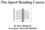 Thumbnail The Speed Reading Course
