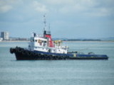 Thumbnail Tug boat in the cloud