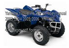 Thumbnail Yamaha Wolverine 450 manual 2003 2004 2005 2006  YFM450