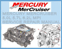 Thumbnail MERCURY MERCRUISER 5.0L 5.7L 6.2L MPI WORKSHOP MANUAL