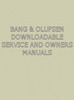 Thumbnail BANG  OLUFSEN BEOMASTER SERVICE MANUALS PDF DOWNLOAD