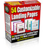 Thumbnail 54 Customizable Landing Pages