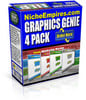 Thumbnail Graphics Genie 4 Pack Sales Pro Templates