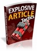 Thumbnail Explosive Article Tactics with Resell Rights