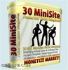 Thumbnail 30 Minisite Templates with Master Resell Rights