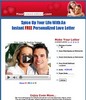 Thumbnail Valentine Love Letters Site with PLR