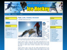 Thumbnail Ice Hockey Theme  PLR - WordPress & HTML Theme with PLR