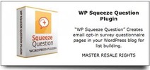 Thumbnail WP Squeeze Question Plugin