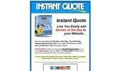 Thumbnail Instant Quote - Add Quotes of The Day To Your Website