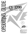 Thumbnail Peavey CS 1200 Stereo Power Amplifier