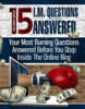 Thumbnail 15 Internet Marketing Questions Answered