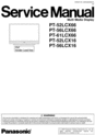 Thumbnail Panasonic PT52LCX66 Service Manual