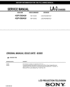Thumbnail Sony KDF-E55A20 Service Manual