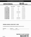 Thumbnail Sony KV27FS100 Service Manual Thumbnail Sony KV27FS100 Service Manual