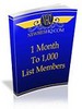 Thumbnail 1 Month To 1,000 List Members