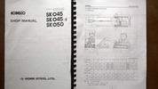 Thumbnail Kobelko sk045,sk045-2,sk050 mini excavator repair shop manua