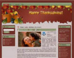 Thumbnail Thanksgiving WordPress Theme