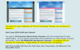Thumbnail 40 Wordpress Thems *Unrestrected PLR* Thumbnail 40 Wordpress Thems *Unrestrected PLR*