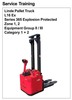 Thumbnail Linde Pallet Truck Type 365 Explosion Protected: L16 Ex Serv