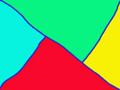 Thumbnail triangular colored surfaces Farbige Dreiecke