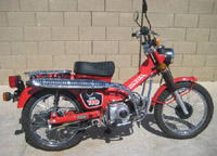 Honda Ct110 1983-1986 Service Repair Manual