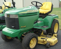 John Deere Lawn Tractor 355d Service Repair Manual