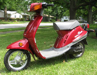 Thumbnail Yamaha Sh50 Razz 1987-2000 Service Repair Manual