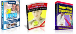 Thumbnail Cholesterol 3 Pack Ebook - How To Lower Your Cholesterol