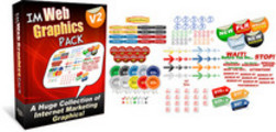 Thumbnail Internet Marketing IM Web Graphics Pack V2  