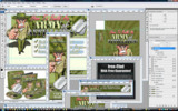 Thumbnail Army Of Affiliates Minisite Template PSD graphics
