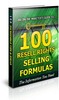Thumbnail 100 Resell Rights Selling Formulas Unrestricted PLR Ebook