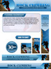 Thumbnail Rock Climbing Website Template Plr Pack
