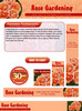 Thumbnail Rose Gardening Website Template Plr Pack